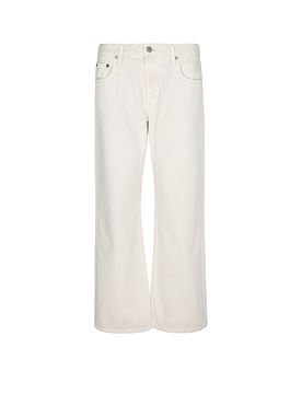 Jeans Coupe Évasée FAYE crème 28