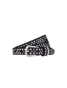 B.Belt Ceinture en cuir noir 70