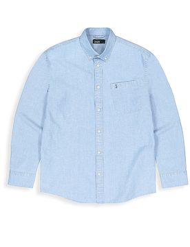 Chemise coupe régulière AIDAN bleu clair XXL