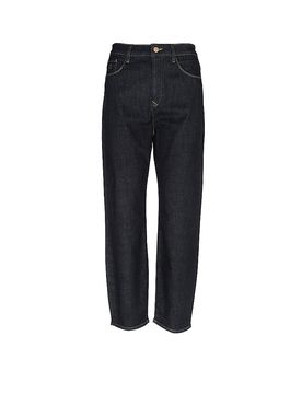 Jeans Coupe Ballon bleu marine 27/L28