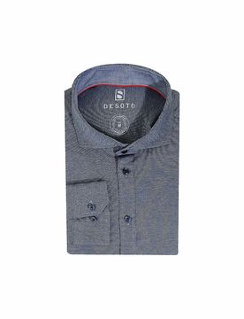 Desoto Chemise en jersey bleu XL
