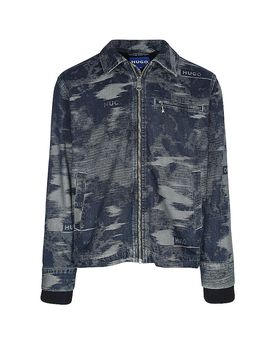 Hugo Veste en jean WYLIE bleu marine M