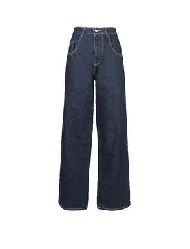 Jeans évasé bleu marine 29
