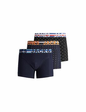 Lot de 3 boxers JACCRAZY noir L