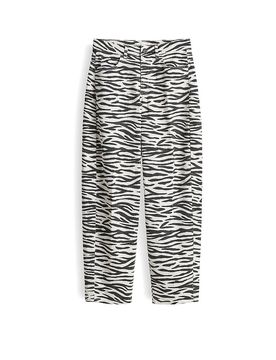 Jeans Balloon Fit MARI CLEAR ZEBRA noir 40/L28