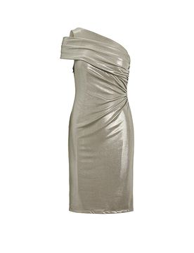 Robe de cocktail argent 36