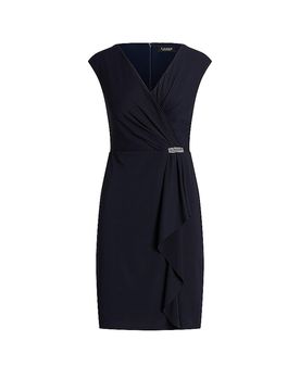 Robe cocktail bleu marine 38
