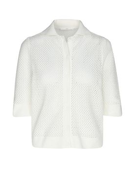 Lanius Gilet en tricot crème 40