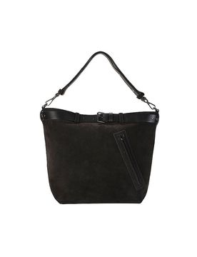 Sac en cuir - Sac seau ZITA Large marron