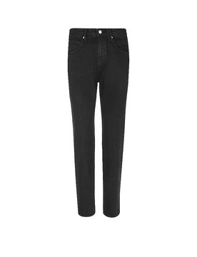 Jeans Coupe Boyfriend FREJA noir 30/L34