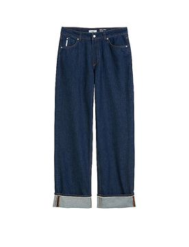 Jeans Wide Leg bleu marine 30/L32