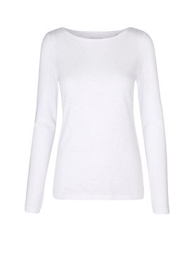 T-shirt à manches longues blanc XXL