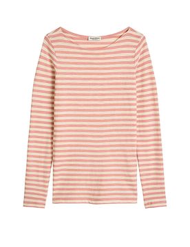 T-shirt à manches longues rose XL