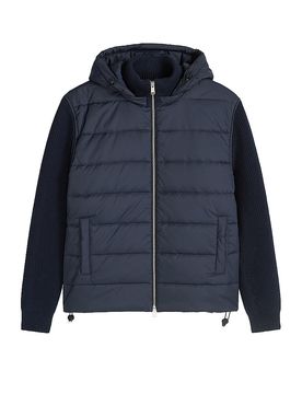 Veste matelassée légère bleu XL