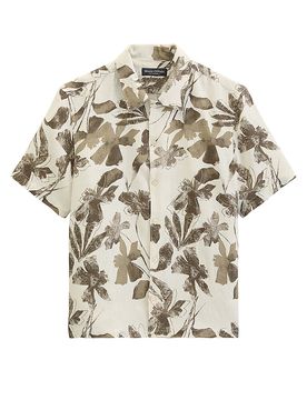 Chemise en lin crème XXL
