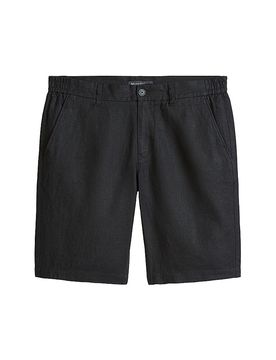 Marc O'Polo Shorts en lin noir 30