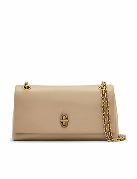 Sac en cuir - Mini sac THE DUAL CHAIN WALLET marron