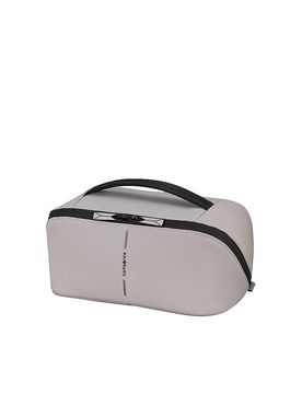 Trousse de toilette GLAM-GO POUCHY rose cendré gris clair