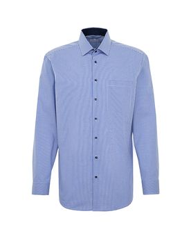 Chemise coupe régulière bleu marine 46