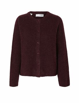 Cardigan SLFLULU rouge foncé L