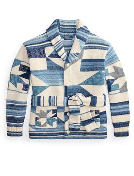 Ralph Lauren Cardigan bleu L