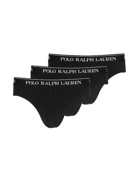 Slip lot de 3 noir noir L