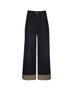 Jeans Wide Leg NALAJA bleu marine 24/L30