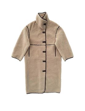 Manteau en fausse fourrure DAJANA crème M
