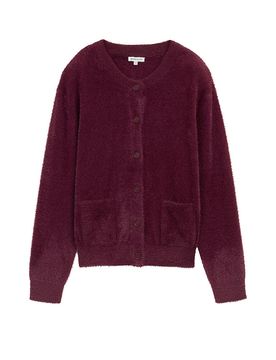 Cardigan rouge foncé M