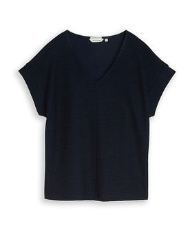 Tom Tailor T-Shirt bleu marine XL