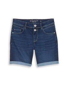 Shorts en jean bleu marine 27