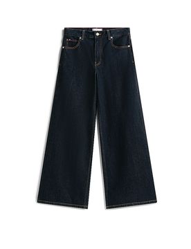 Jean Jambe Large bleu marine 28/L34