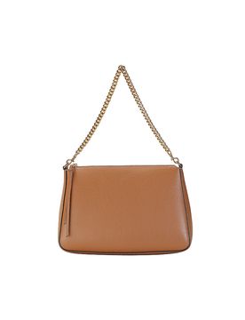 Sac en cuir - Sac bandoulière PERRY marron clair