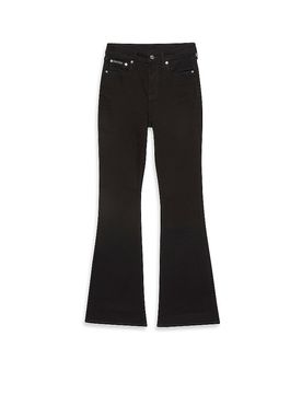 Jeans a zampa nero 27/L32