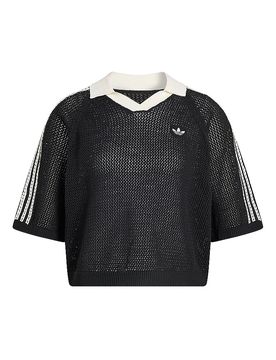 Adidas Poloshirt CROCHET nero S