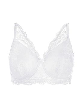 Reggiseno senza ferretto DANSE DE SENS opale bianco 85B