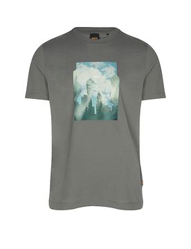 Boss T-Shirt TE_COVER oliva M
