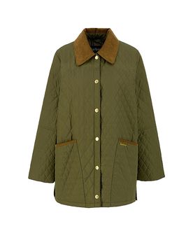 Giacca trapuntata leggera GOLDMIRE oliva 46