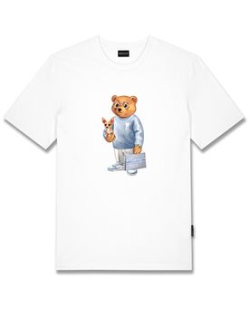 T-Shirt THE CHIHUAHUA BUDDY bianco S