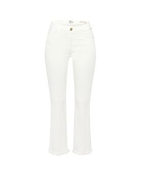 Jeans Flared Fit 7/8 SHAKIRA S bianco 38 (kurz)