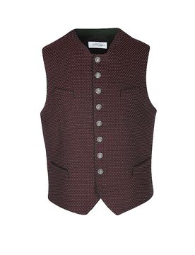 Gilet tradizionale XENO 2N rosso scuro 44