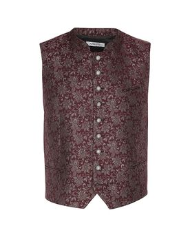 Gilet tradizionale AURACH rosso scuro 56