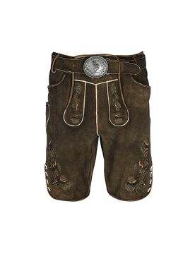 Pantaloni in pelle JULIAN marrone 52