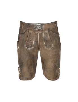 Pantaloni in pelle ARNO marrone 50
