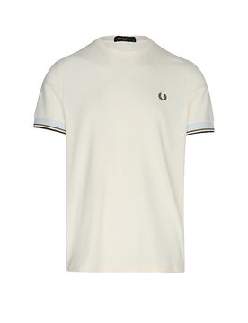 Fred Perry T-shirt crema XXL