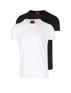 Hugo T-shirt, confezione da 2 bianco XL