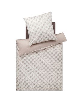 Joop Satin Bettwäsche 70x90cm/140x220cm CORNFLOWER DOUBLE Beige beige