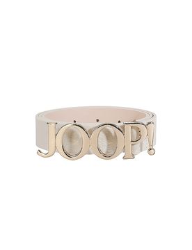 Joop Cintura in pelle crema 90