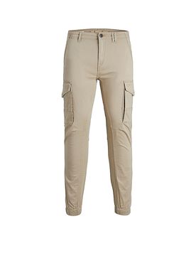 Pantaloni cargo JPSTPAUL beige 29/L32
