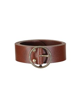 Cintura in pelle ATHENA CAVIAR TRICOT marrone 100
